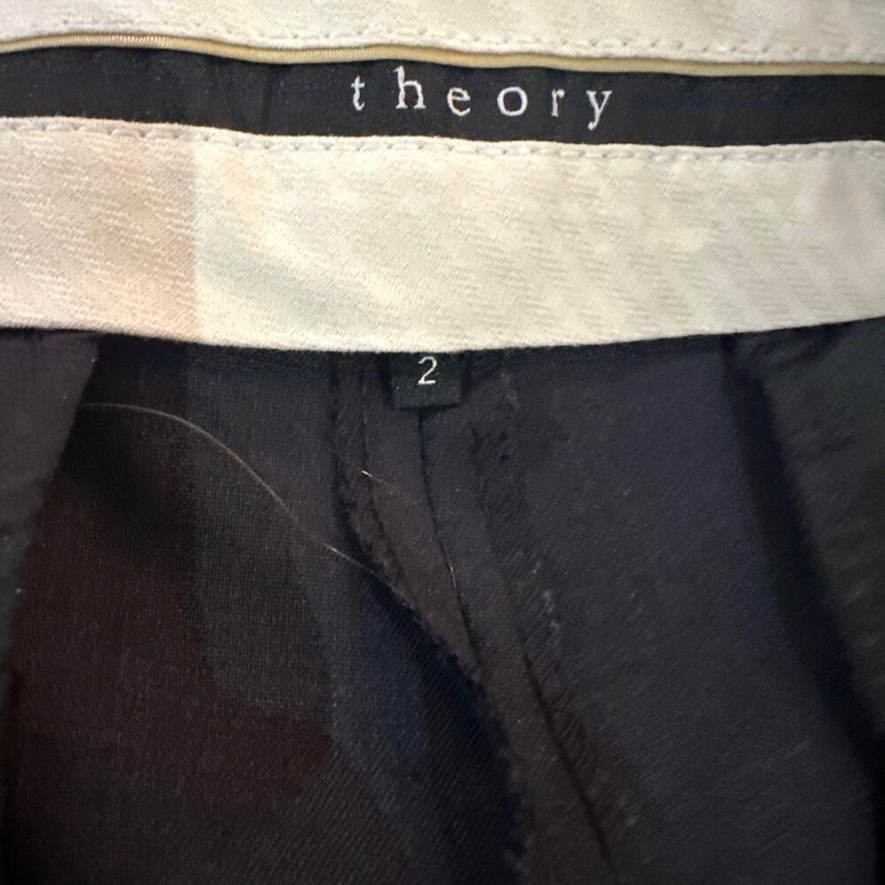Theory Dress Pants Size 2 Navy